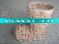 Hanging planter of shoes shape for flower