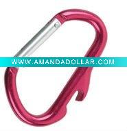 Wholesale carabiner with bottle opener,gifts and promotions