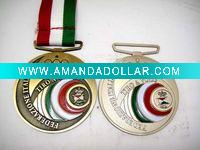 Wholesale Colourful metal madal/Unique metal medal