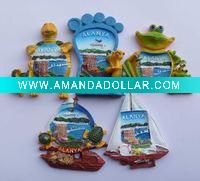 Wholesale Supply resin 3d fridge magnets,resin tourist magnet sticker refrigerator souvenir magnet hand magnet