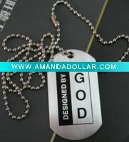 Aluminum dog tag