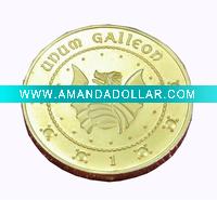 Commemorative gold coins