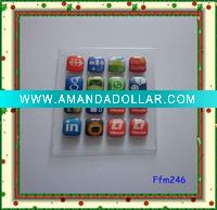 Wholesale new designs functional fridge magnet---i phone