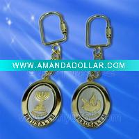 Engraved Metal Key Chain