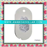 Wholesale carved military dog tag