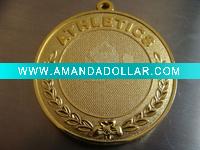Wholesale Beautiful gold metal custom medal