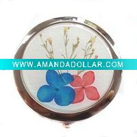 Wholesale fashion metal pocket mirror