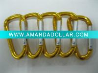 Wholesale Hot!! 2011 Aluminum Carabiner Keychain