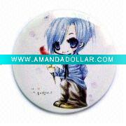 Wholesale Button Badge wtih CMYK Custom logo printed