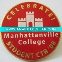 Epoxy color fill coin