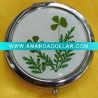 Wholesale fashion metal pocket mirror