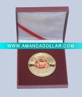 Gold souvenir coin