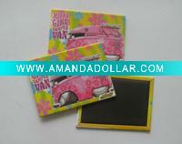 Home Decorations - promotion tinplate fridge magnet