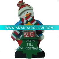 Wholesale wooden calendar - Christmas style
