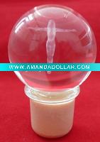 3D crystal wine stopper engrave