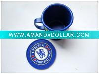 Wholesale Football Club Plastic Mug Pad