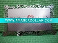 Wholesale silver golden metal business card manufacturer
