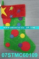 embroidered christmas stocking 07STMC60109