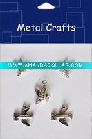 Wholesale Metal bird Charm for fashion bracelet and necklace