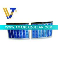 Metal Cufflink with Bright Enamel