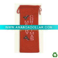 Wine bottle bag -- Christmas decoration bags