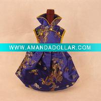 Silk wine cover