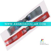 full color sublimation printing one time off id bracelet