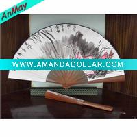 Wholesale hot selling factory bamboo paper chinese paper bamboo fan