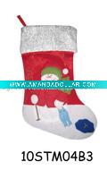 embroidered christmas stocking 10STM04B3
