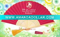 Wholesale widely use bamboo folding hand fan with customized