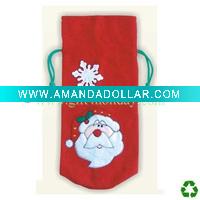 Wine bottle bag -- Christmas decoration bags