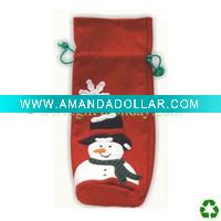 Wine bottle bag -- Christmas decoration bags