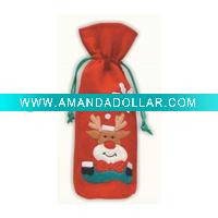 Wine bottle bag -- Christmas decoration bags