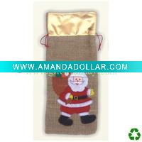 Wholesale Wine bottle bag -- Christmas decoration bags