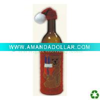 Wine bottle bag -- Christmas decoration bags