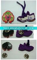 Wholesale Shoe & Flower Pattern Soft PVC Push Pin