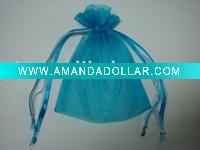 Wholesale organza sheer pouch , bag