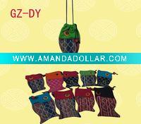 folk handicraft bag like fish