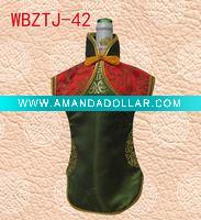 chinese style wine bottle cloth