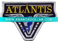 Wholesale Embroidery Army patches & badge with ATLANTIS
