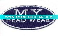 Wholesale embroidery custom logo for decoration