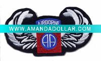 Wholesale Embroidery army patches & badge Fly in the sky