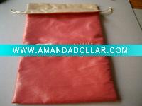 silk shoe bag