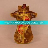 Wholesale Silk wine cover