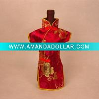 Wholesale Silk wine cover