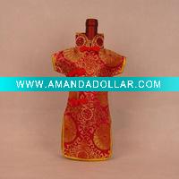Wholesale Embroidered wine cover