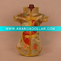 Wholesale Embroidered wine cover
