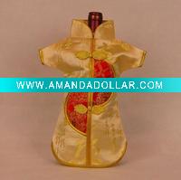 Wholesale Embroidered wine cover