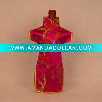Wholesale Embroidered wine cover