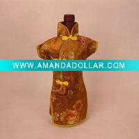 Wholesale Embroidered wine cover